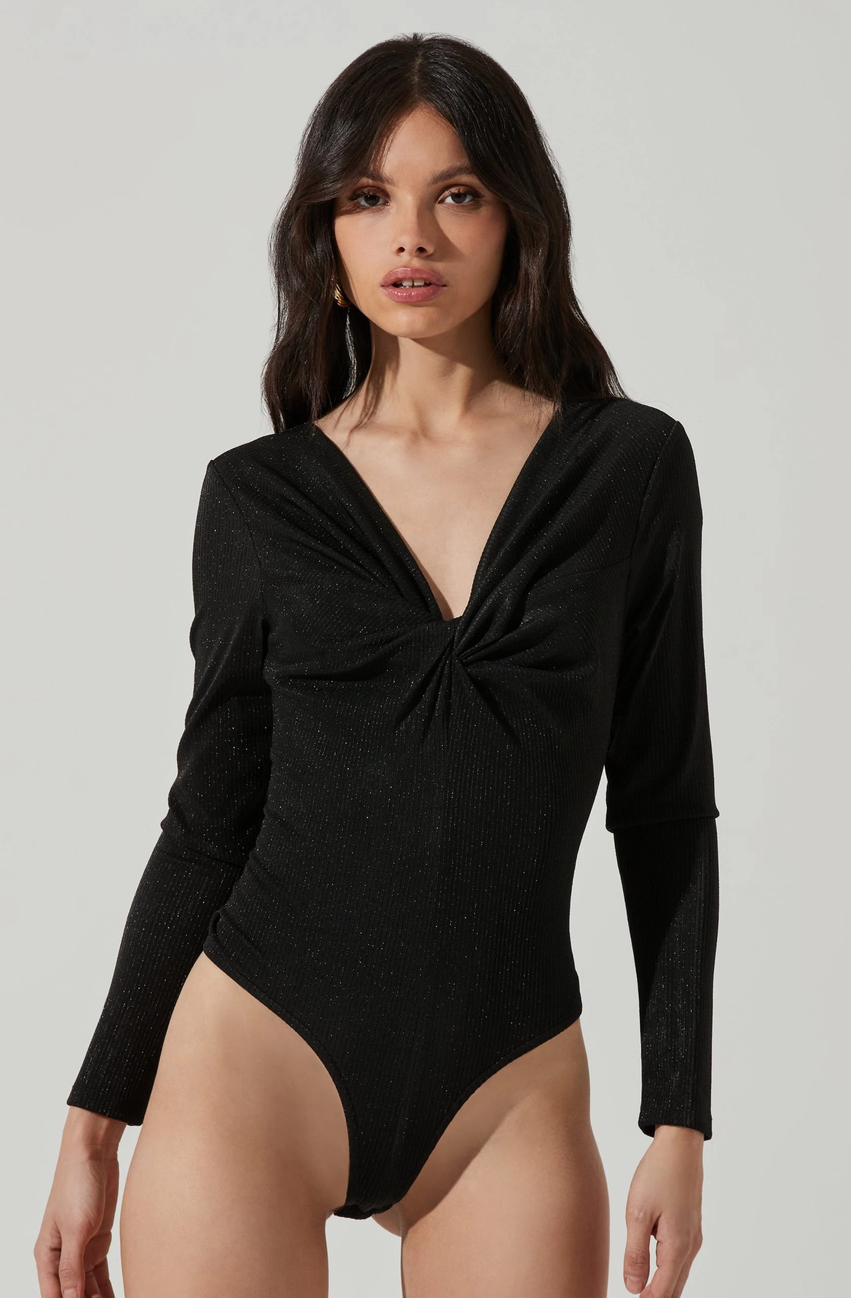 Reese Metallic Twist Front Bodysuit - Image 9