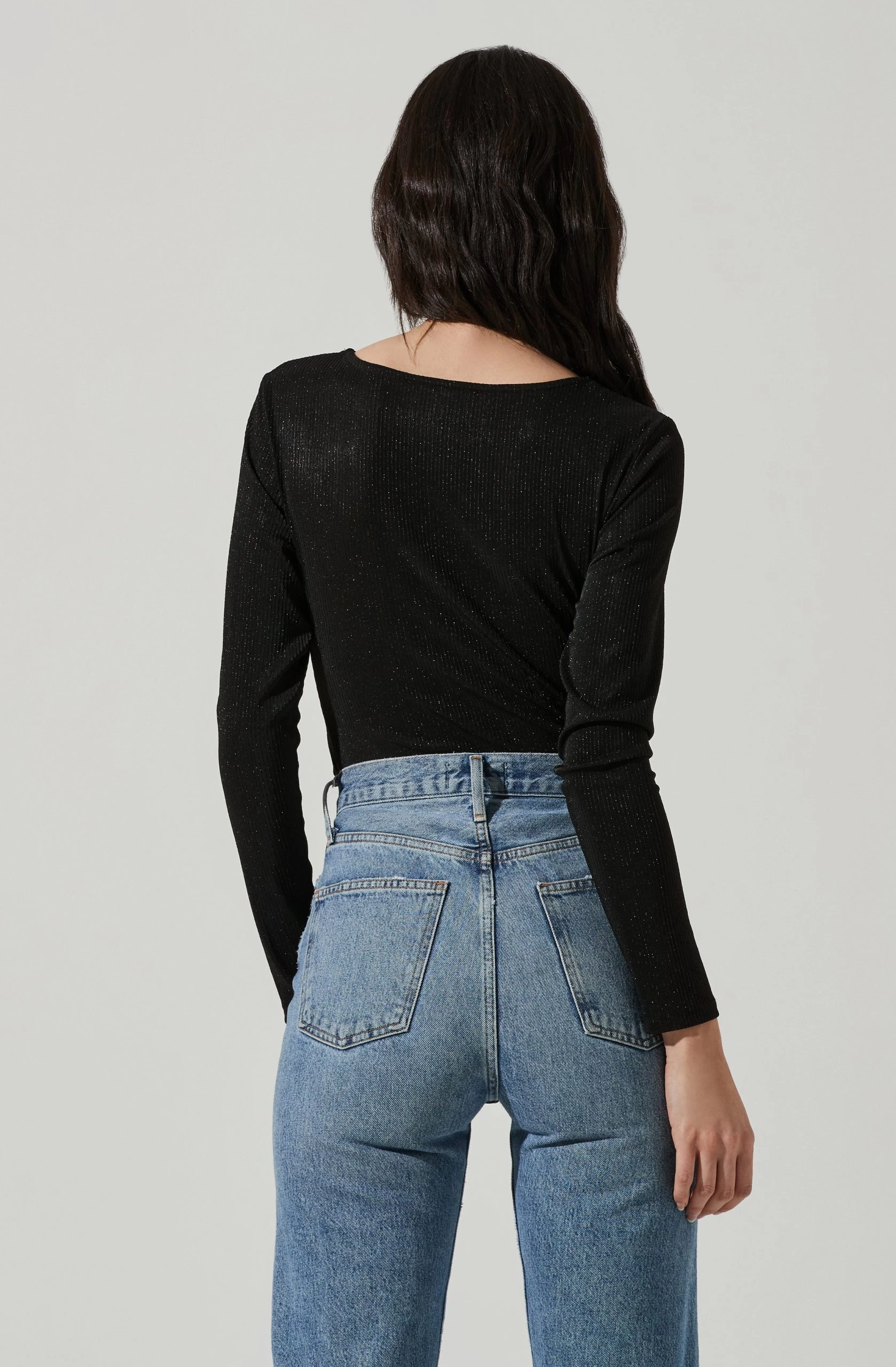 Reese Metallic Twist Front Bodysuit - Image 12