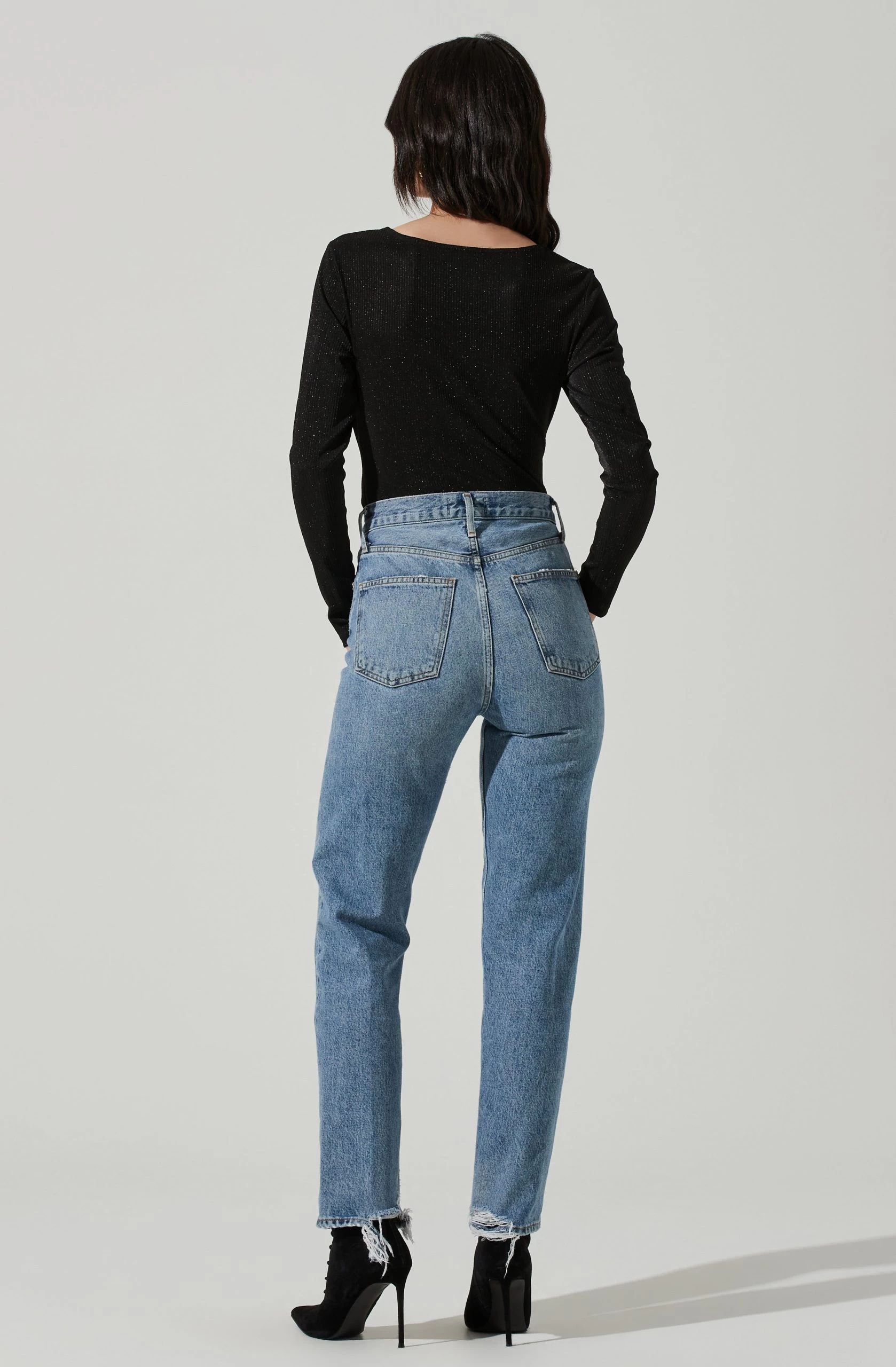 Reese Metallic Twist Front Bodysuit - Image 11