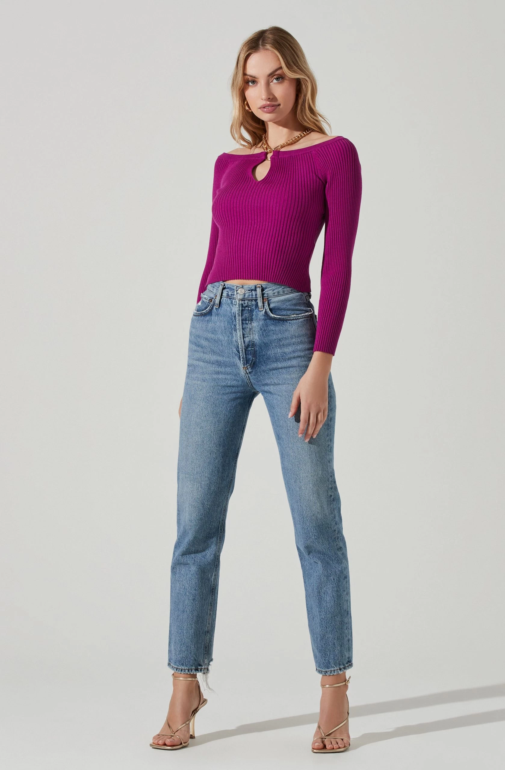 Philippa Chain Strap Sweater - Image 8
