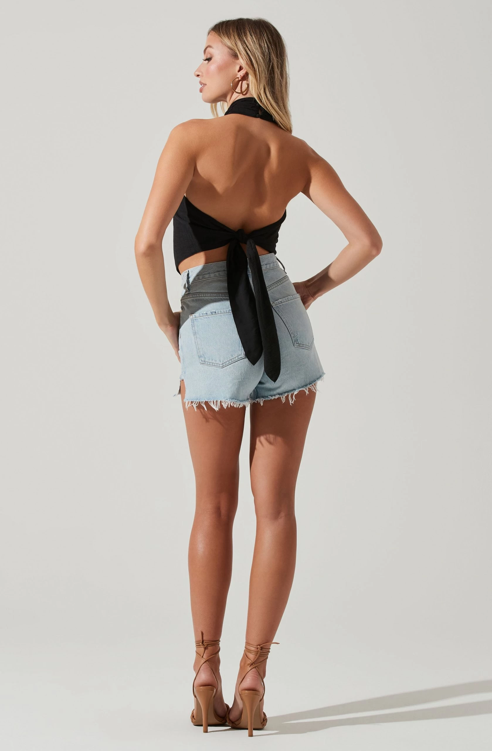 Kerensa Asymmetrical Halter Top - Image 5
