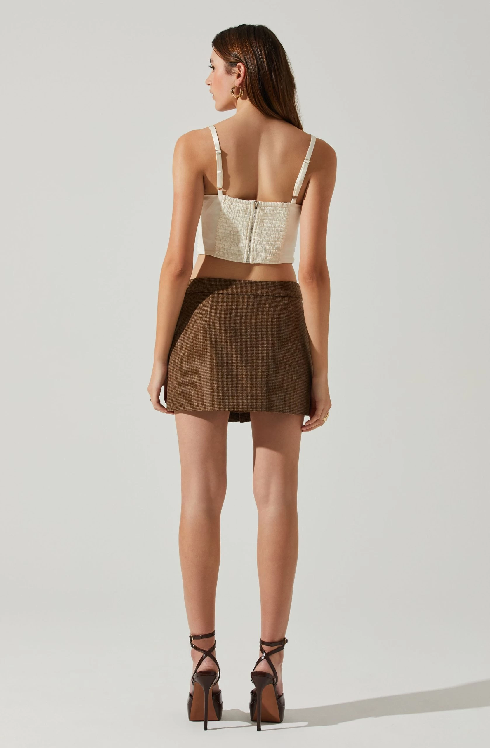 Janet Ruched Bustier Top - Image 11
