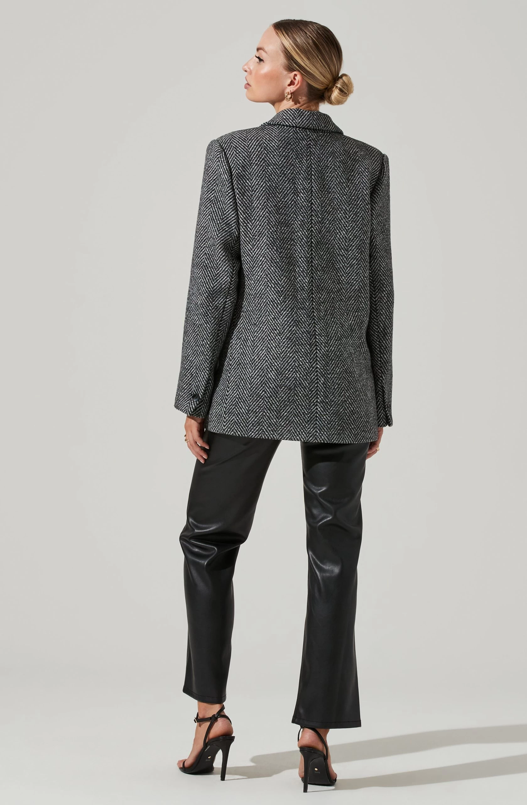 Pauline Herringbone Blazer - Image 5