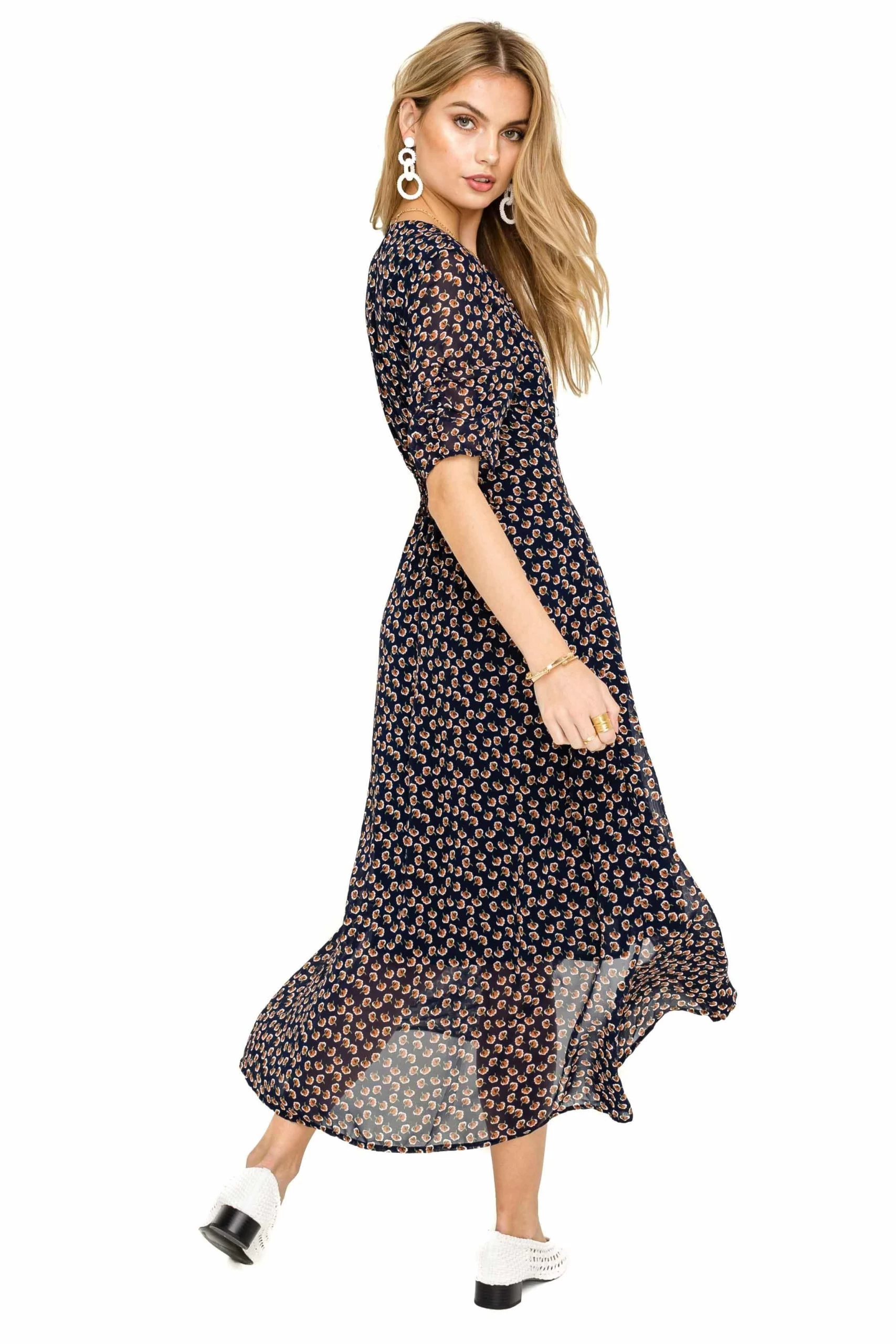 Button Down Midi Dress - Image 5