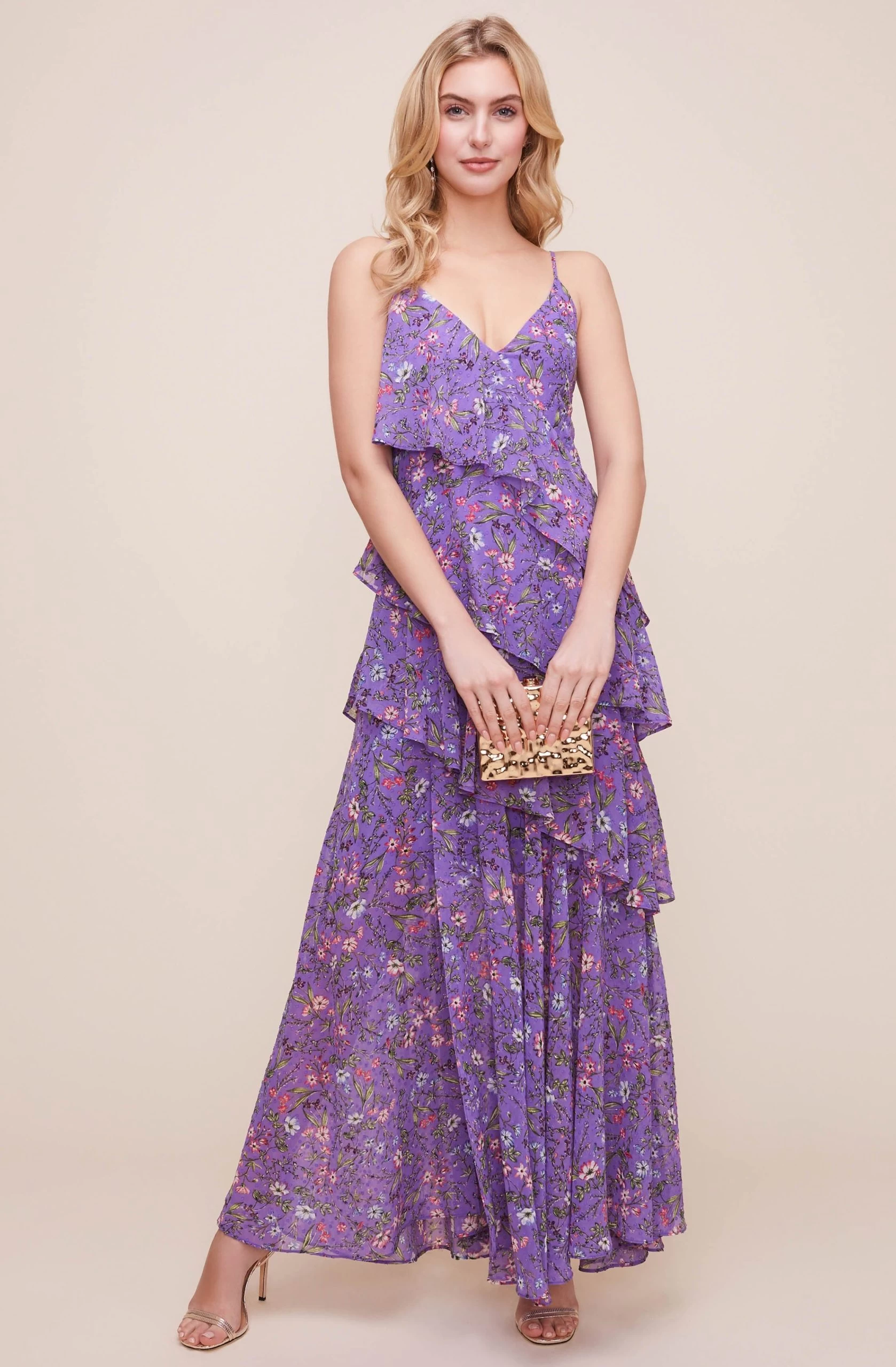 Tiered Cami Floral Maxi Dress - Image 2