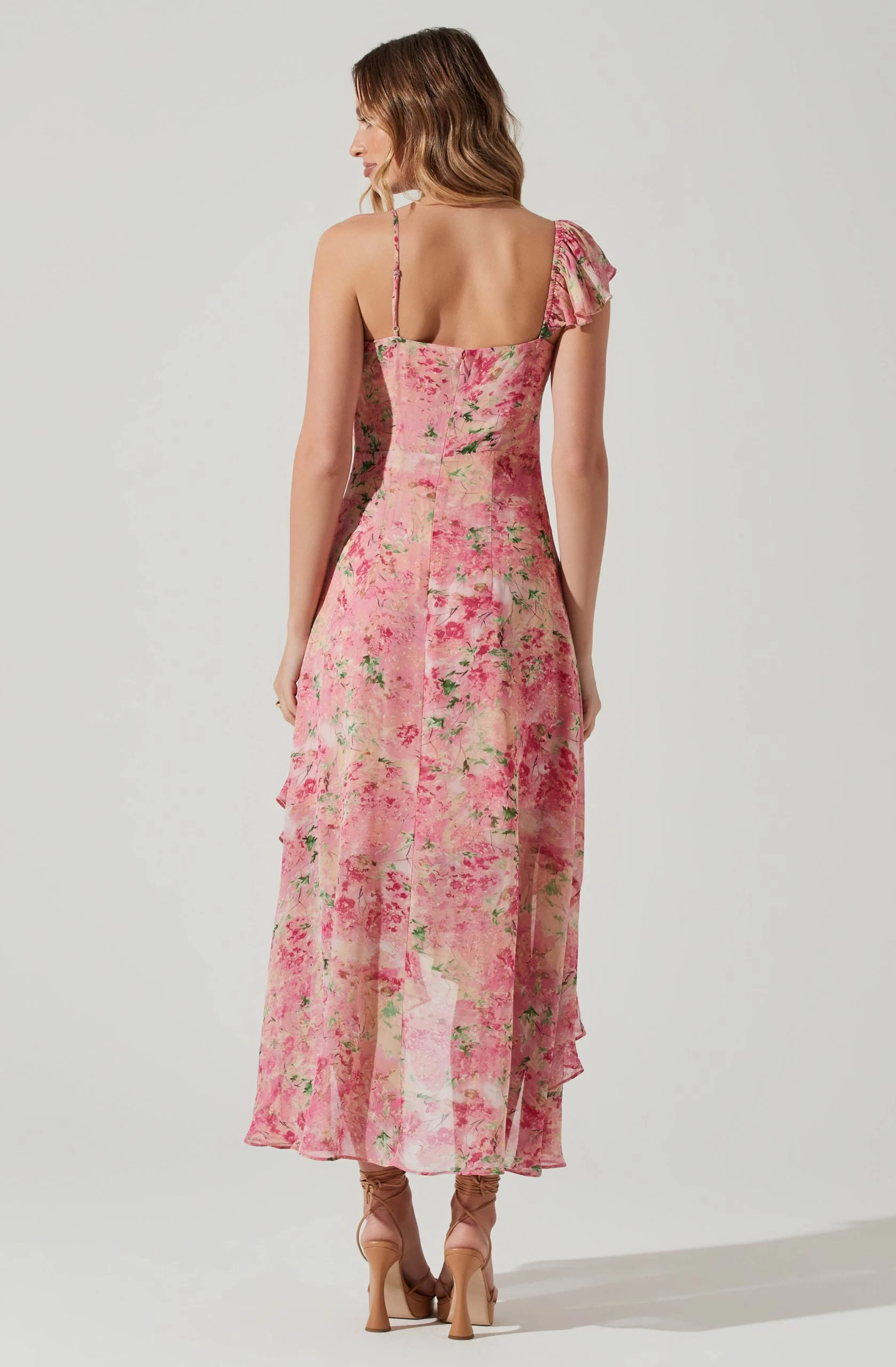 Camelia Floral Midi Dress - Image 5