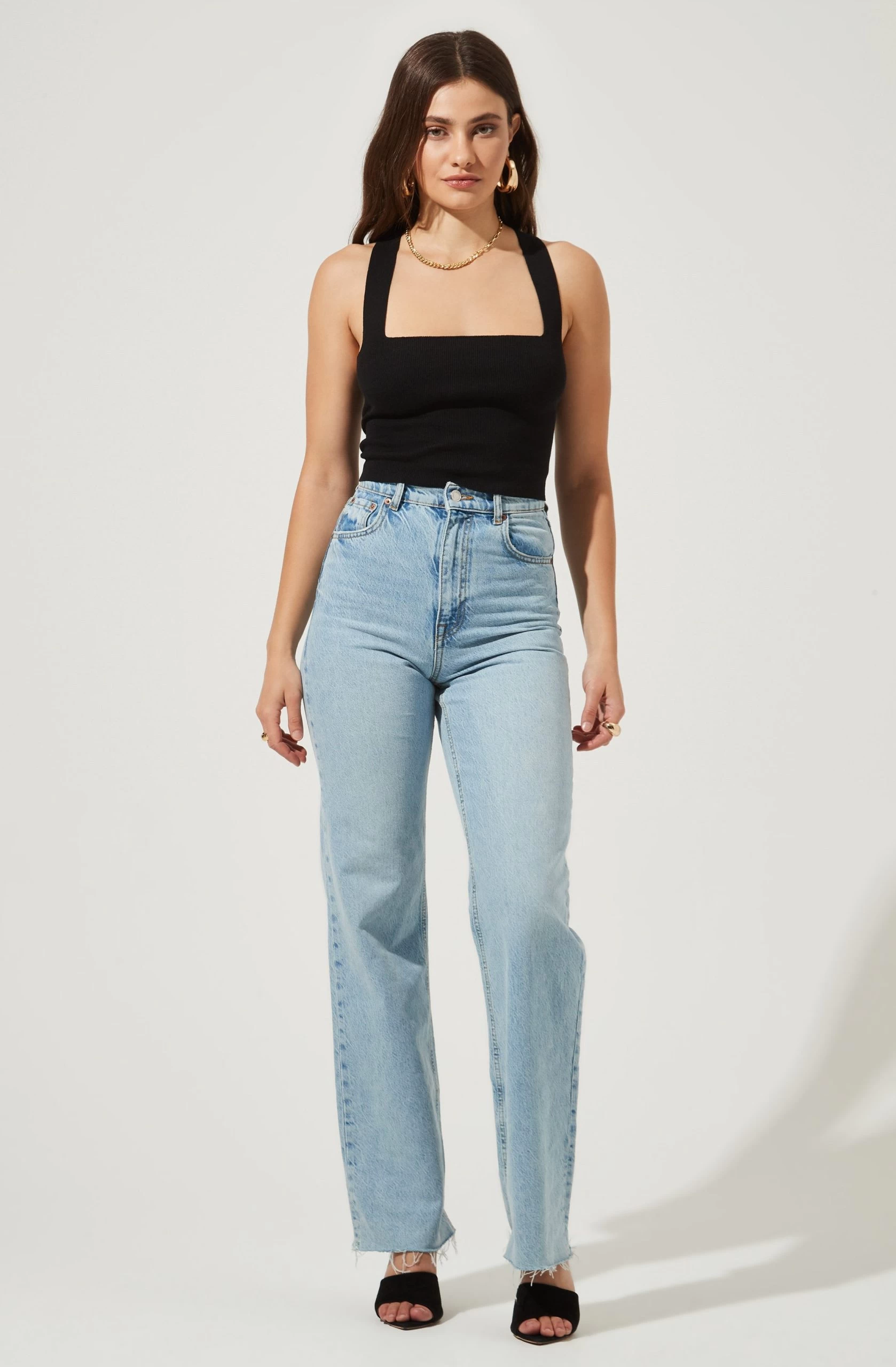 Varley Square Neck Cross Back Top - Image 2