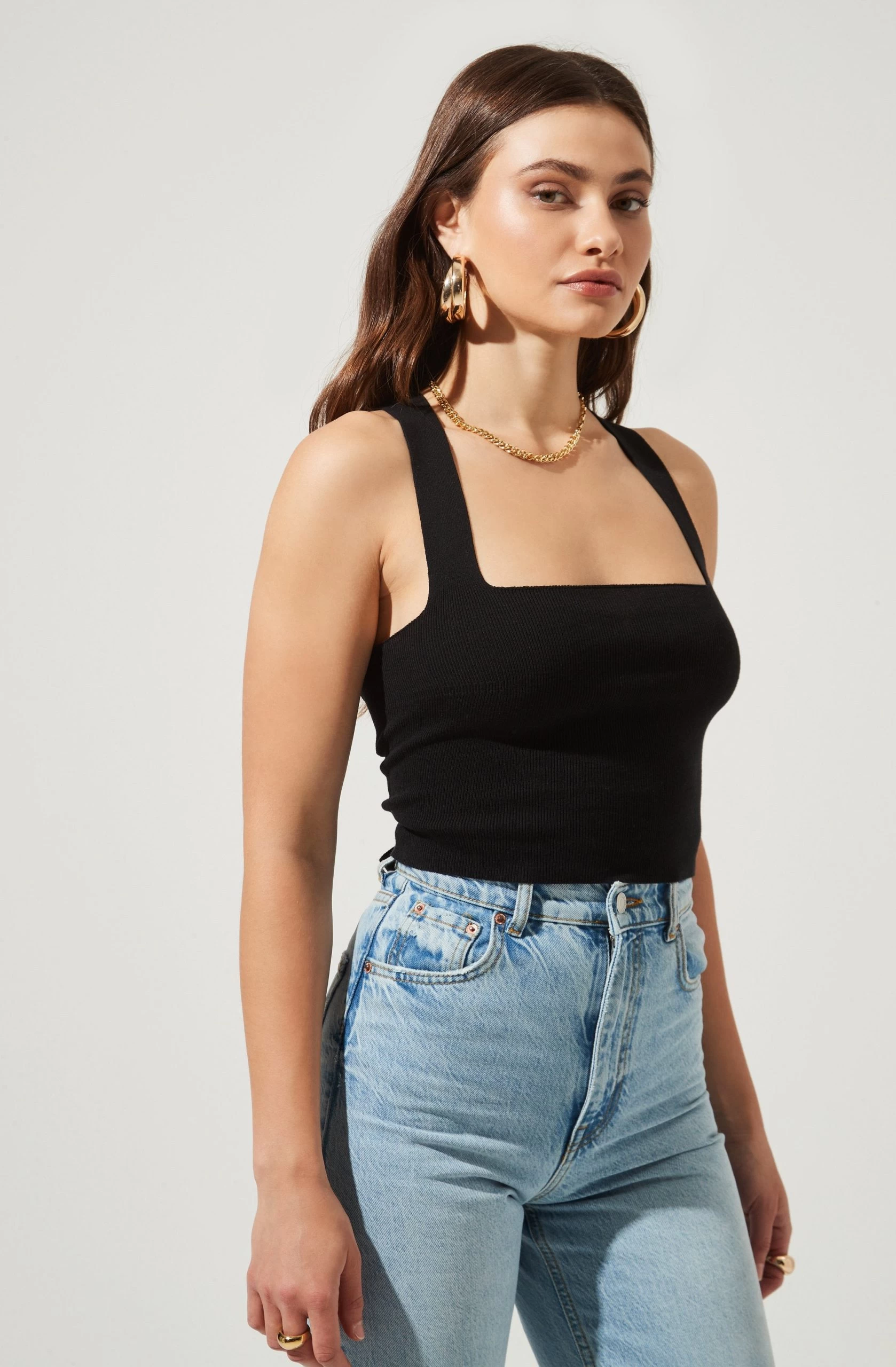 Varley Square Neck Cross Back Top - Image 4