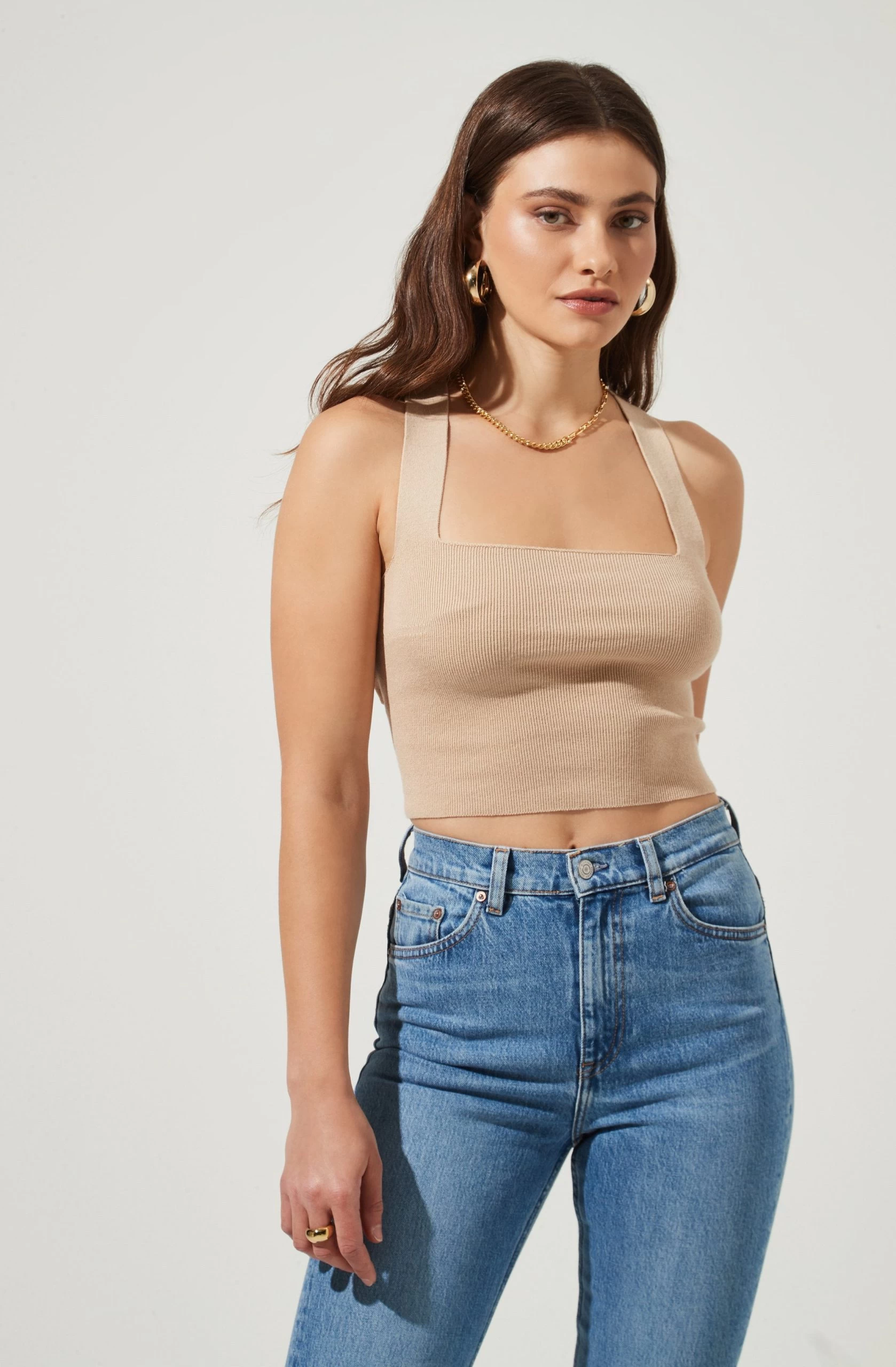 Varley Square Neck Cross Back Top - Image 8