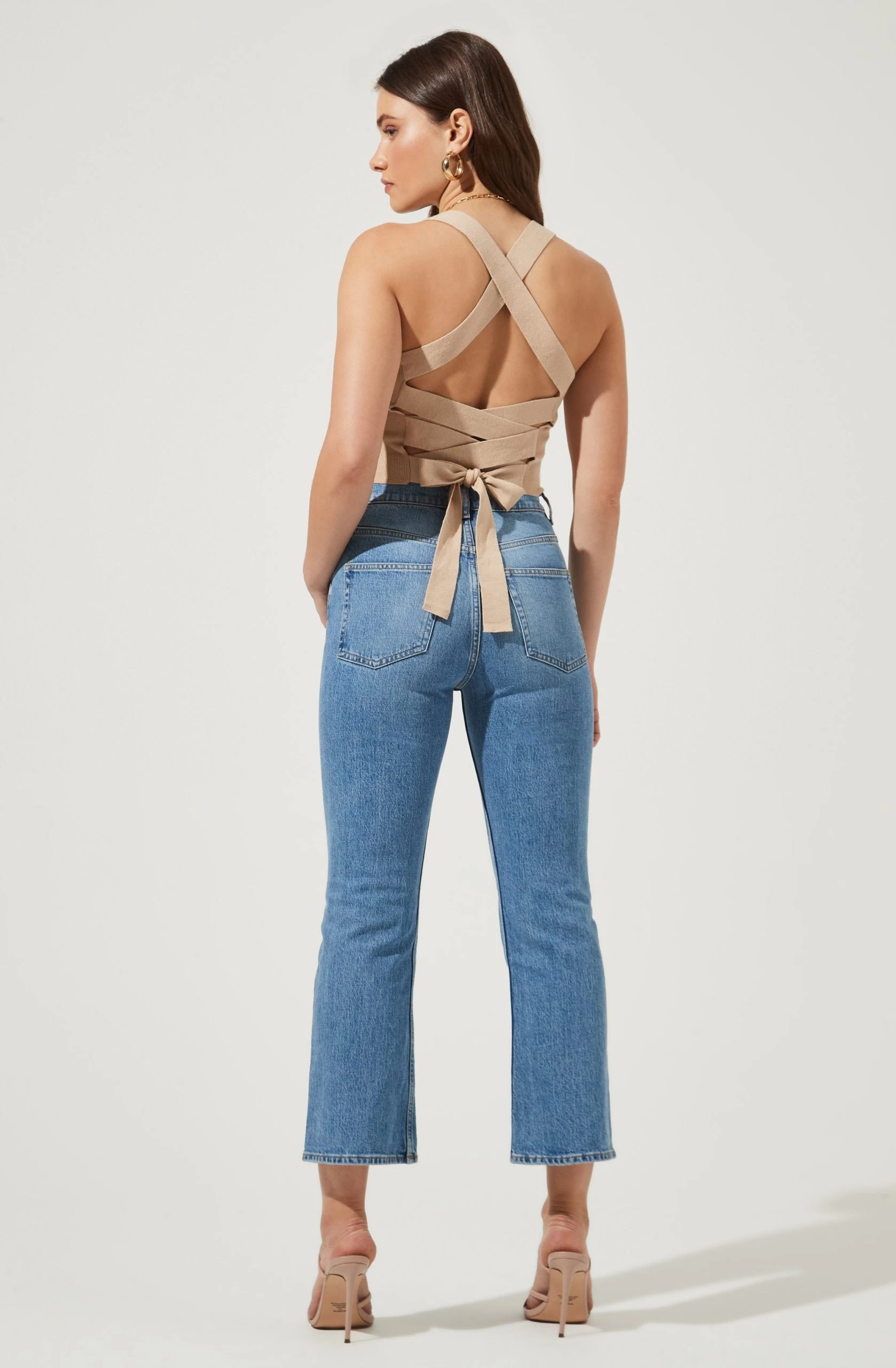 Varley Square Neck Cross Back Top - Image 7