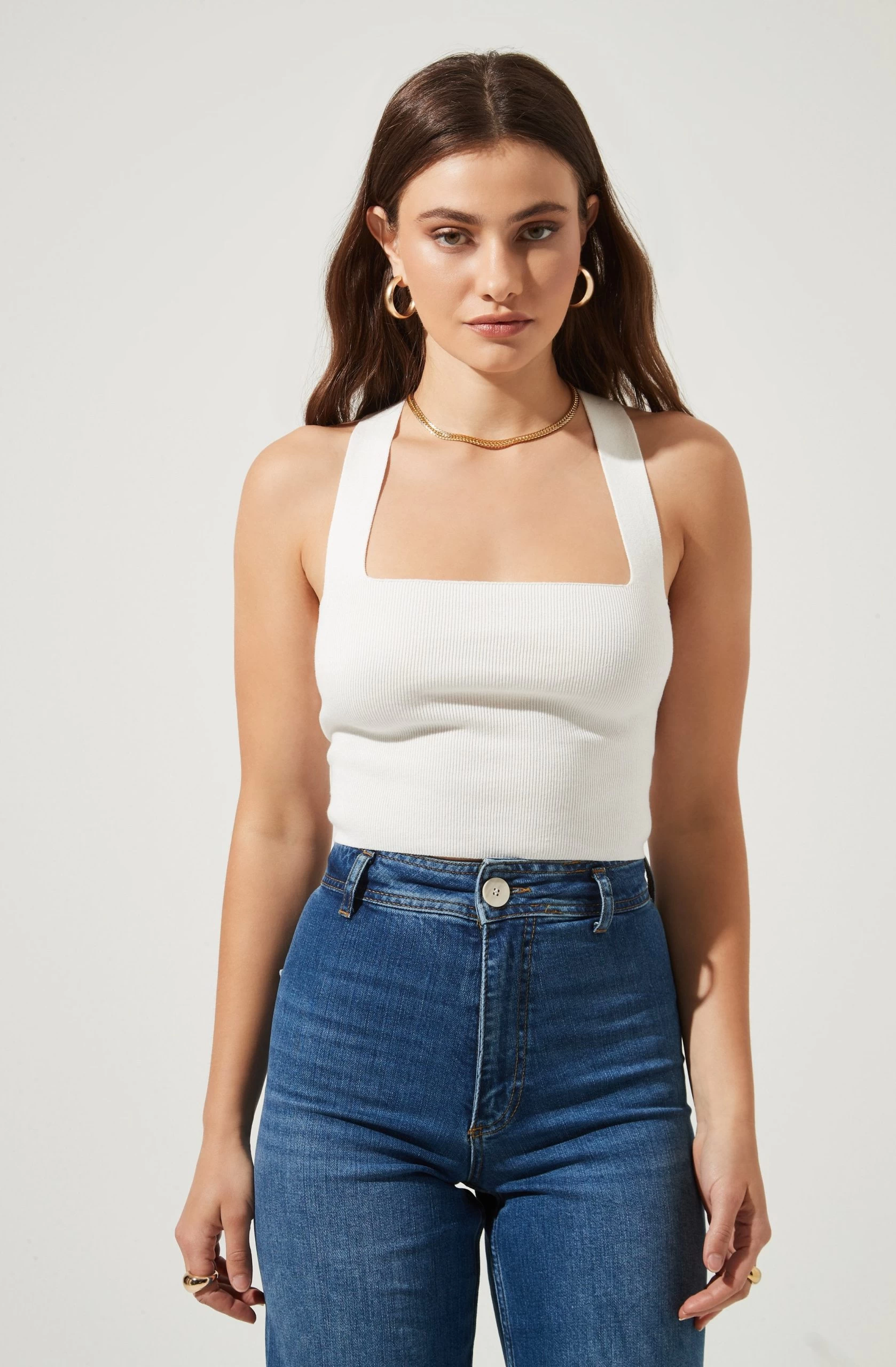 Varley Square Neck Cross Back Top - Image 12