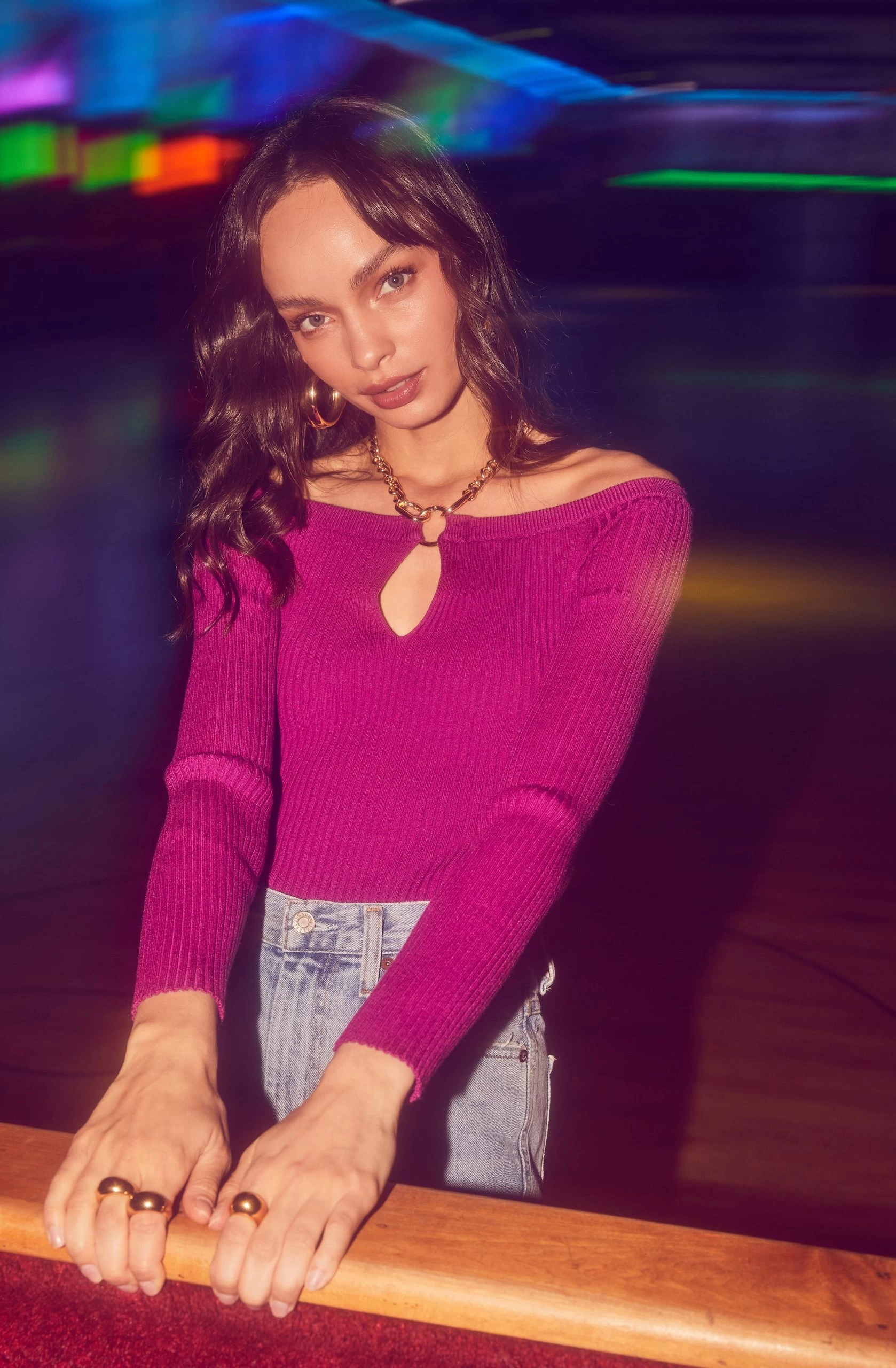 Philippa Chain Strap Sweater - Image 12