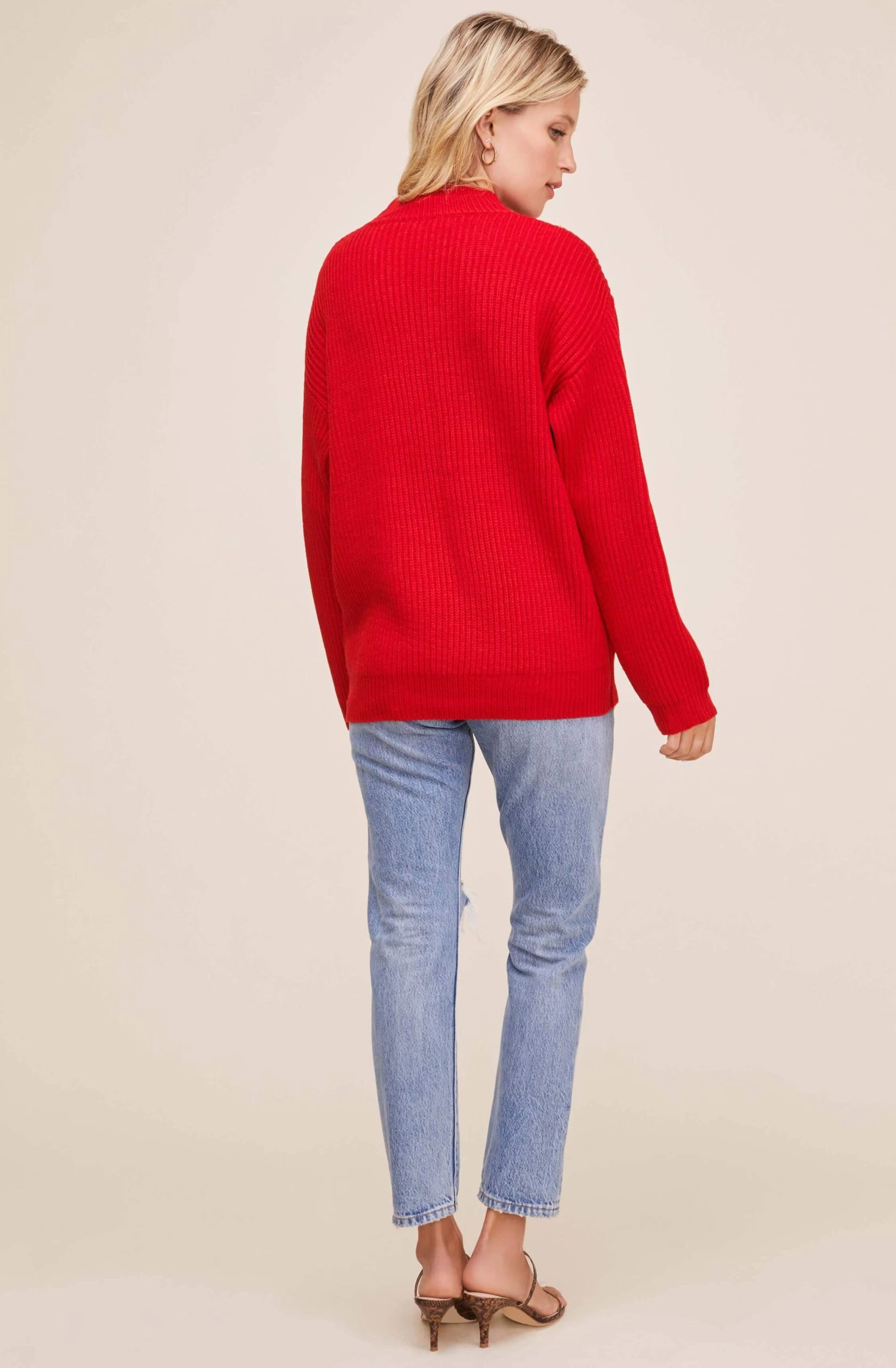 Cutout Turtleneck Sweater - Image 14