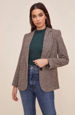 Plaid Blazer
