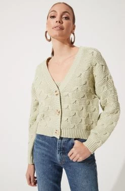 Pointelle Cardigan
