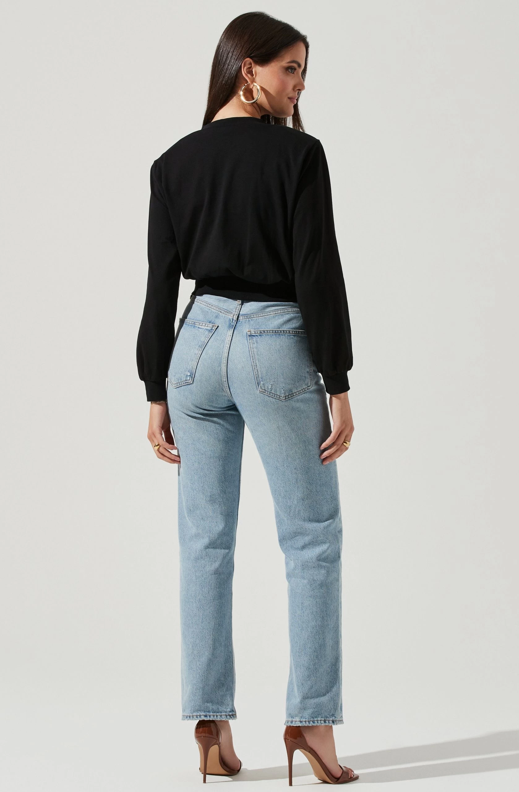 Volume Shoulder Sweatshirt - Image 3