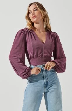 Long Sleeve V-Neck Bodysuit