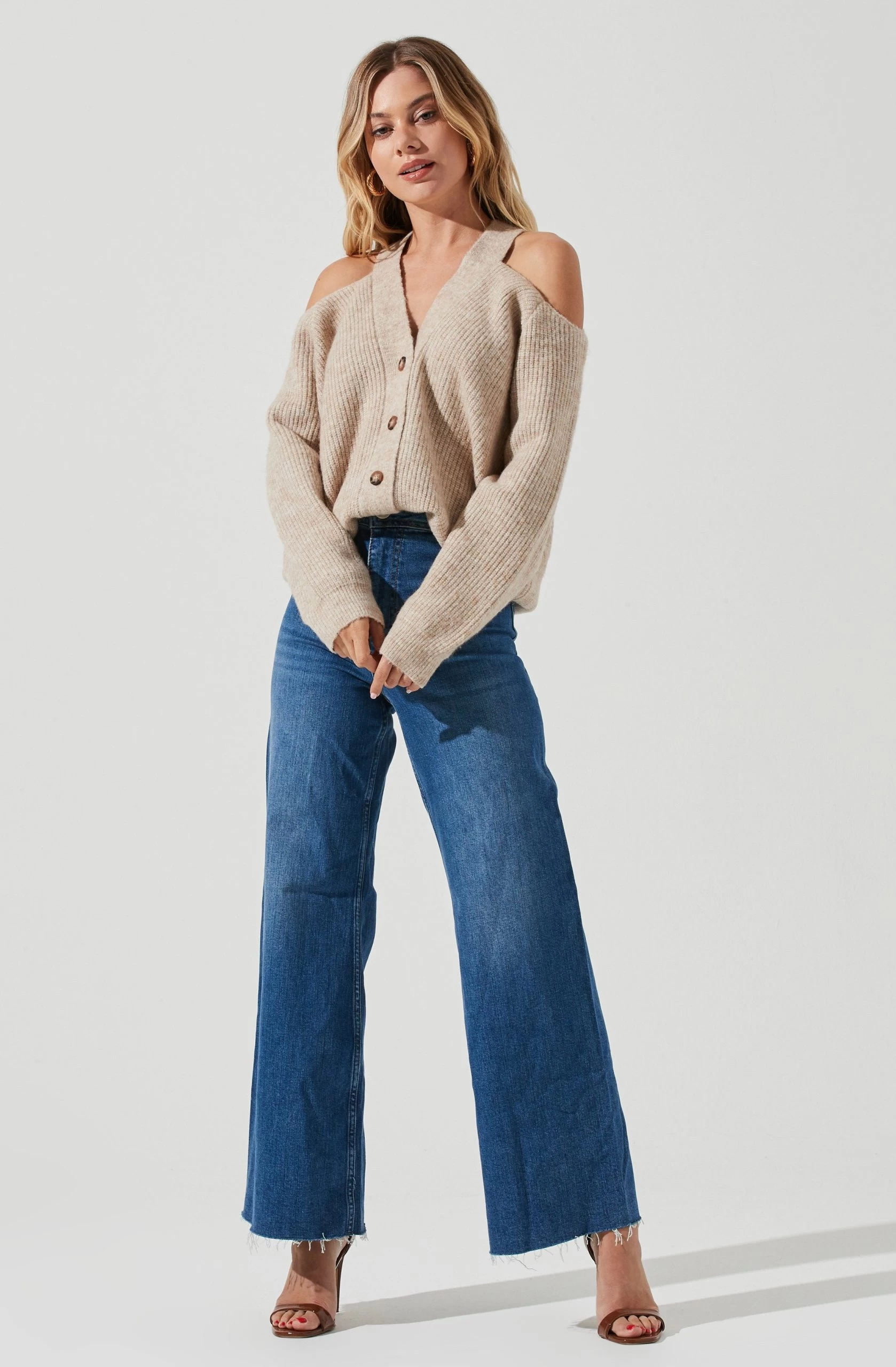 Cold Shoulder Cardigan - Image 8