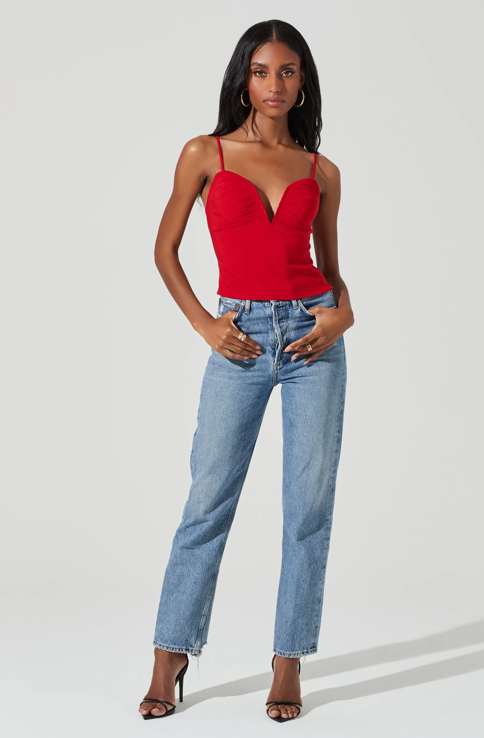 Ruched Bust Tank Top - Image 4