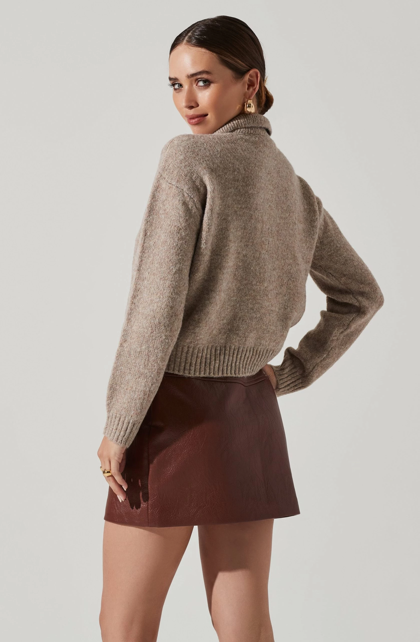 Polo Cable Knit Sweater - Image 4