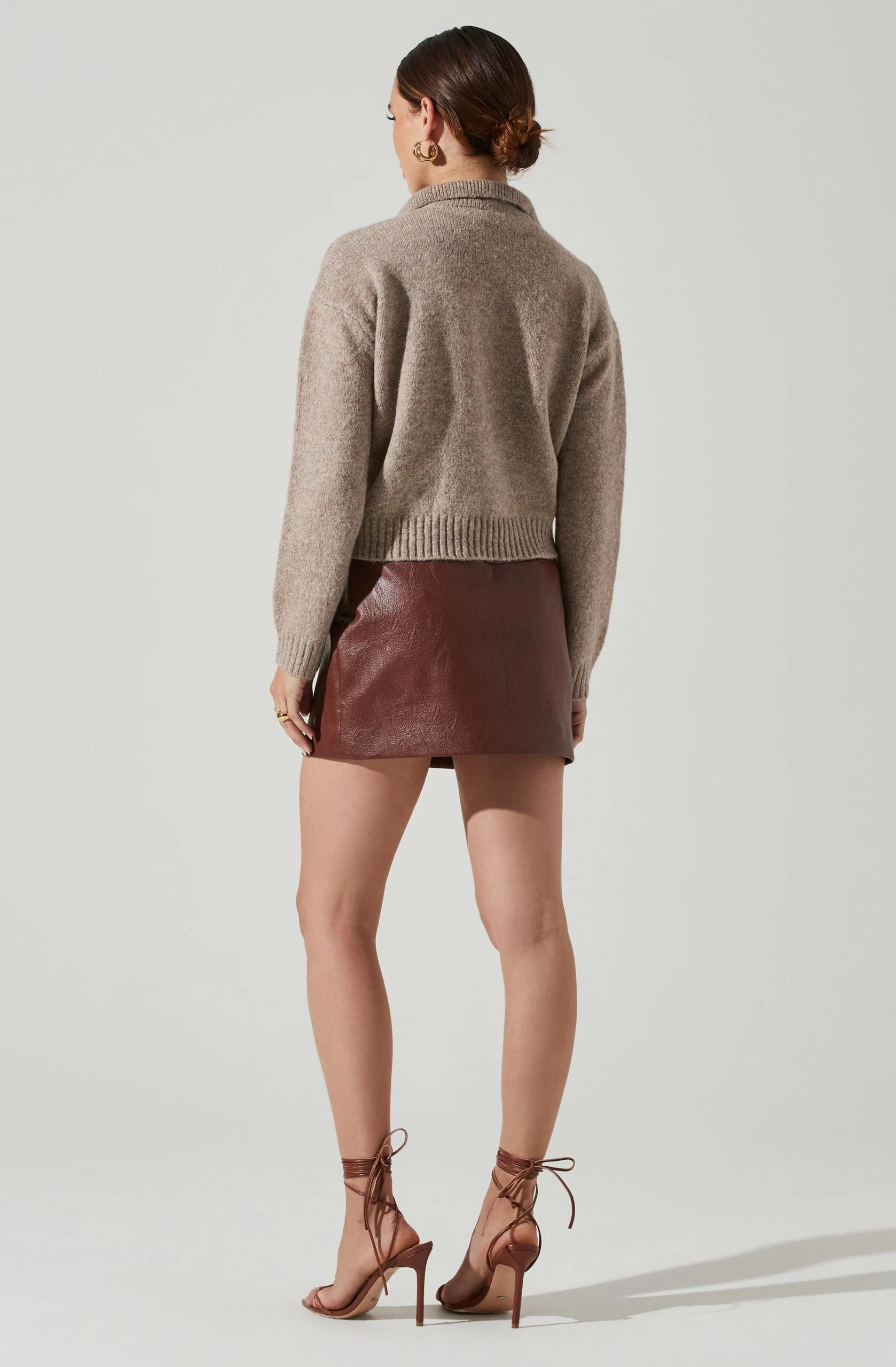 Polo Cable Knit Sweater - Image 3