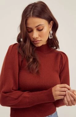 Lana Puff Sleeve Sweater